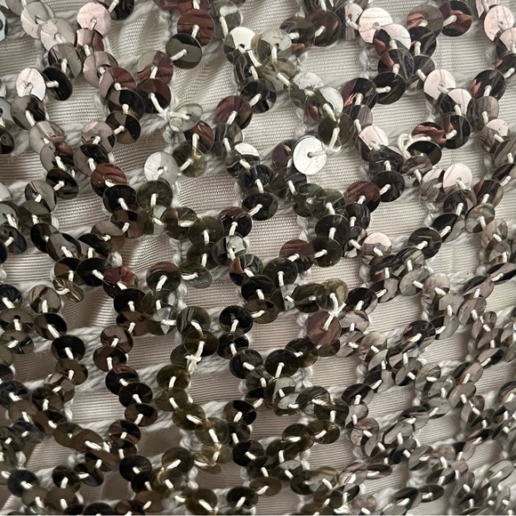 Vintage 1960s Sequined Mini Dress Size 7 - Glamour & Sparkle - Picture 8 of 17